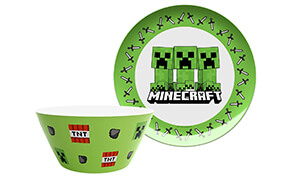 Minecraft Kids Dinnerware Set