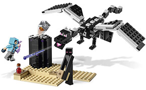 LEGO Minecraft Dragon Fighting