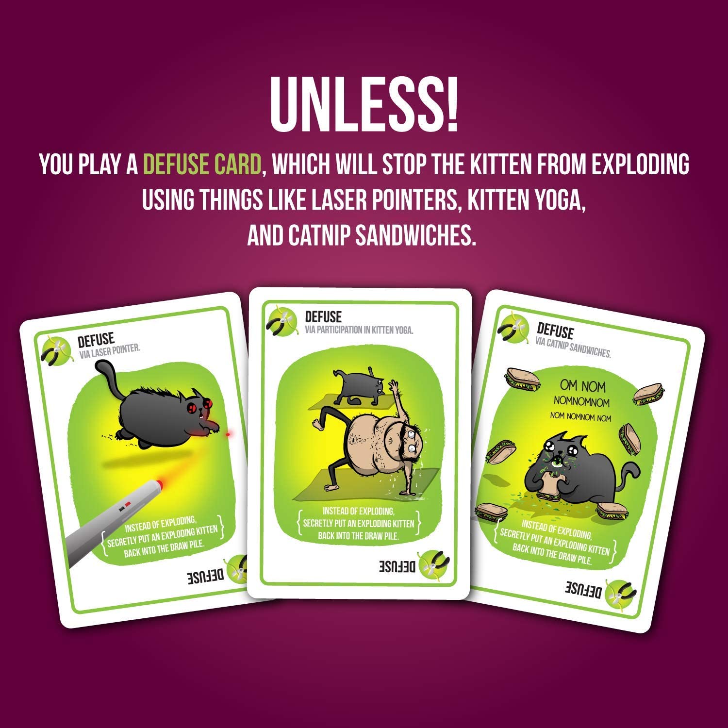 Exploding Kittens Card Game