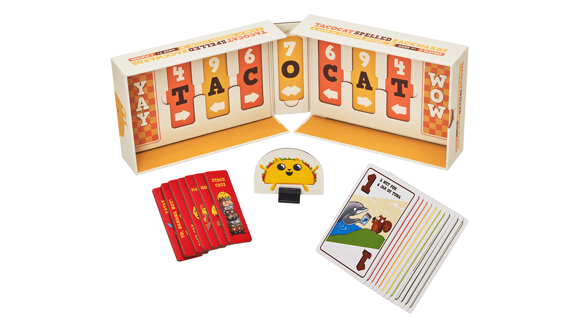Exploding Kittens® Tacocat Spelled Backwards