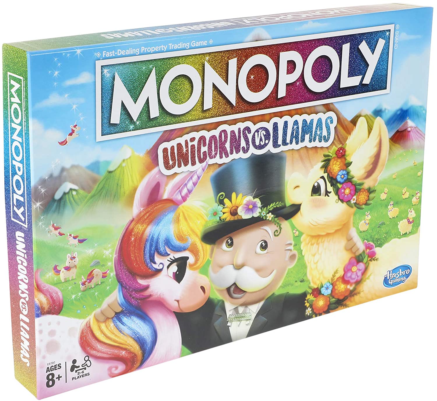 Monopoly Llamas board game