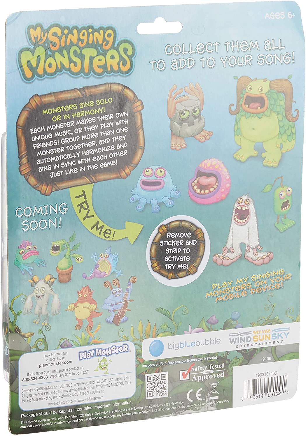 My Singing Monsters Dolls