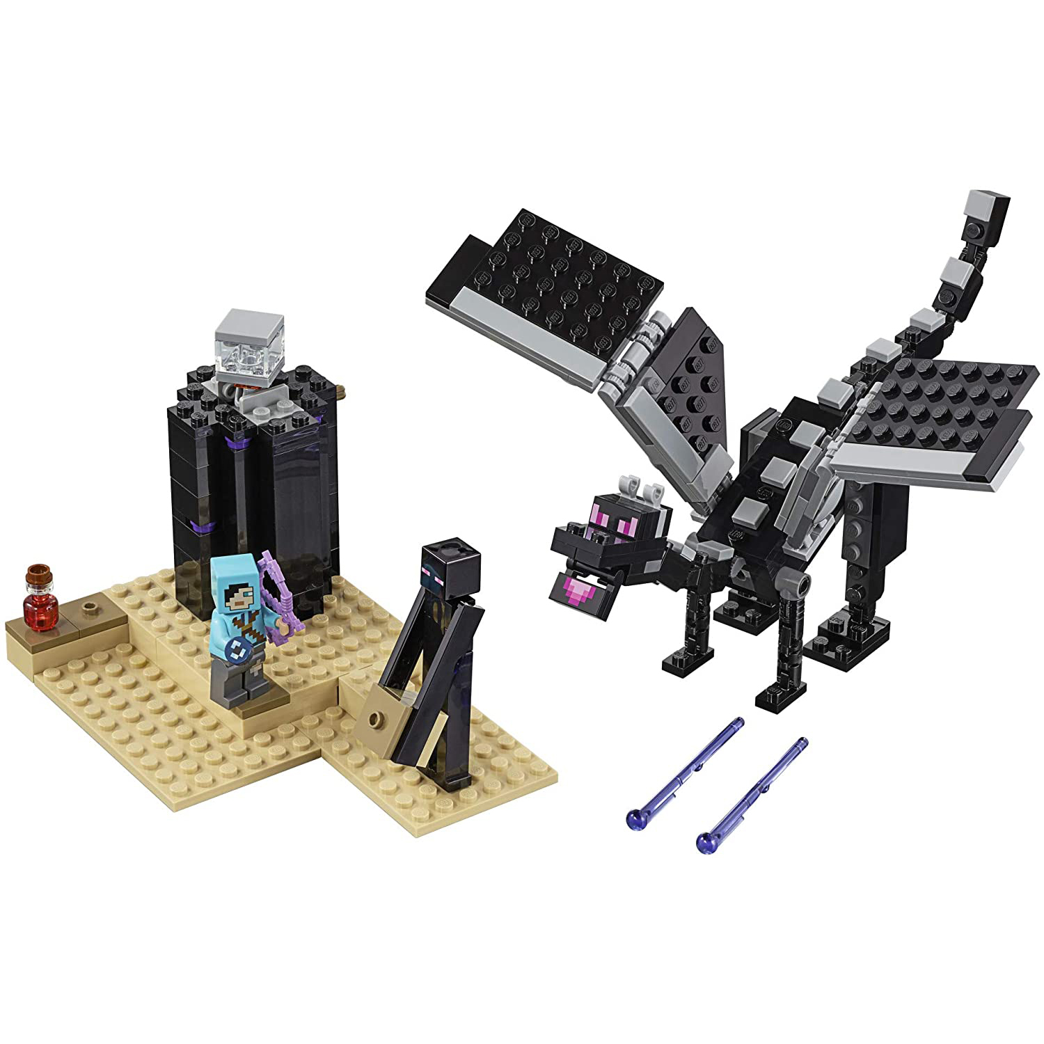 LEGO Minecraft Dragon Fighting