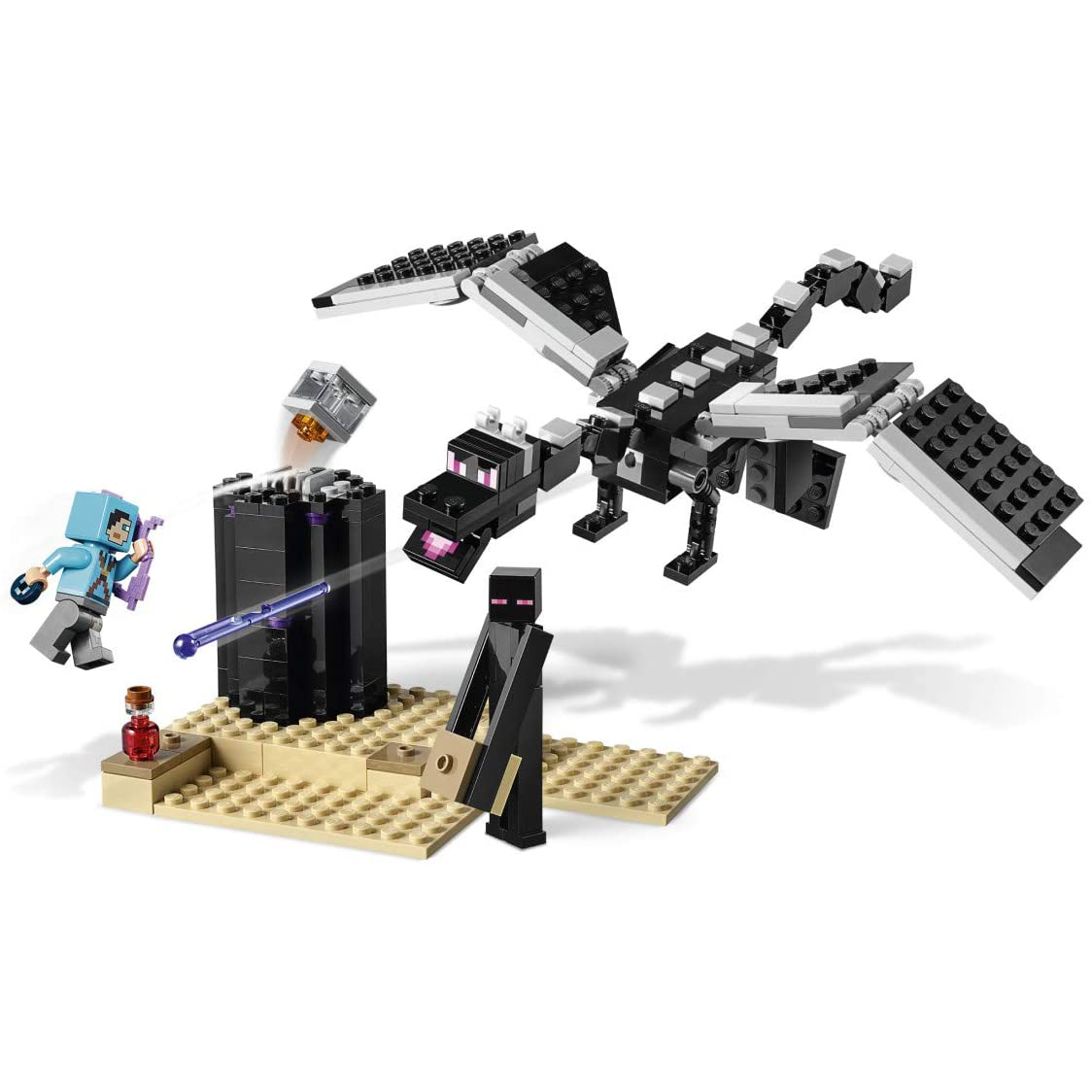 LEGO Minecraft Dragon Fighting